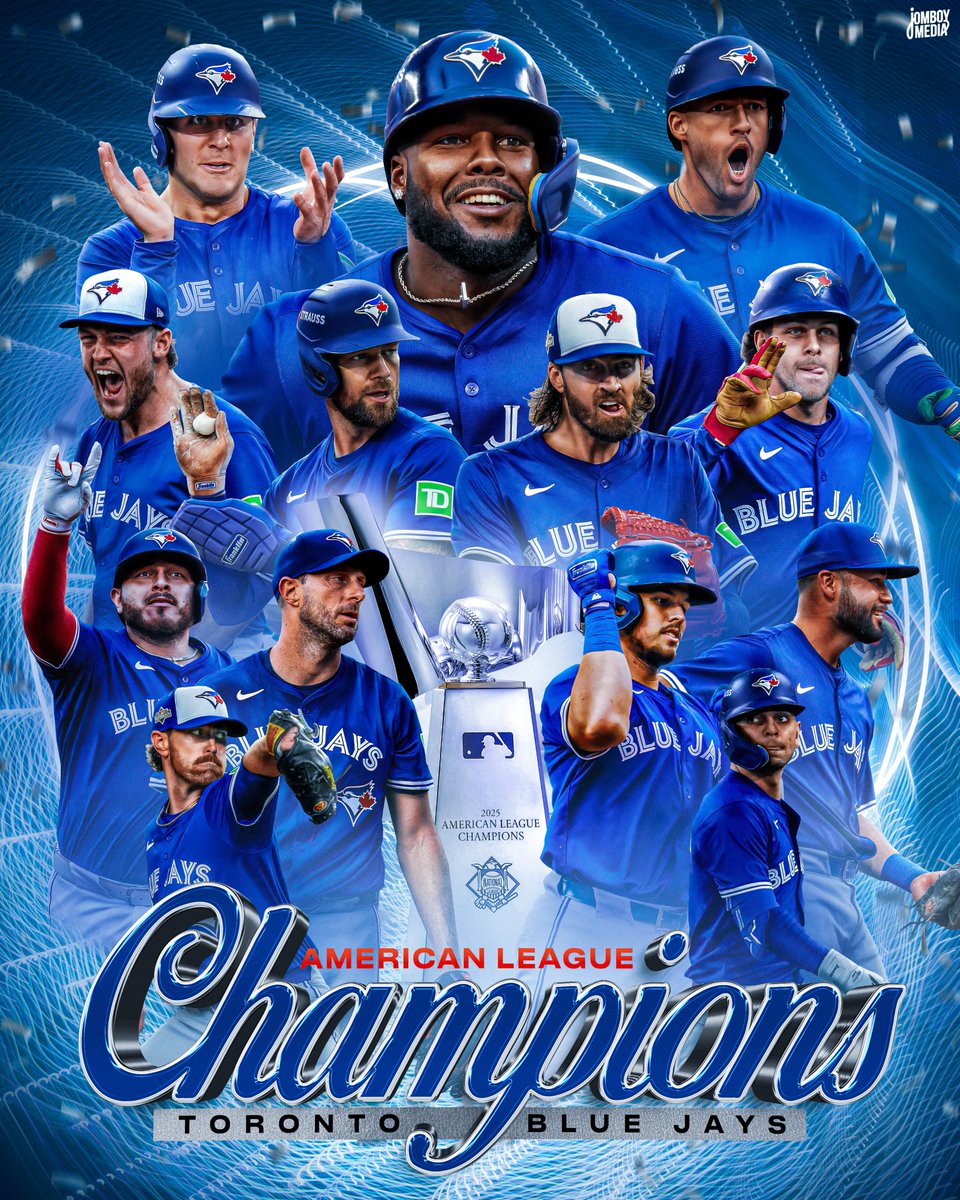 THE TORONTO BLUE JAYS ARE GOING TO THE WORLD SERIES FOR THE FIRST TIME SINCE 1993!