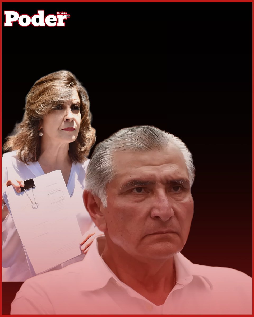 RevistaPoderMx's tweet image. La diputada María Elena  presentó 37 denuncias contra el senador Adán Augusto López, por presuntas irregularidades durante su gestión como gobernador en el estado de Tabasco, han sido detectadas por la auditoría superior de la federación ( ASF), por casi 800 millones de pesos.