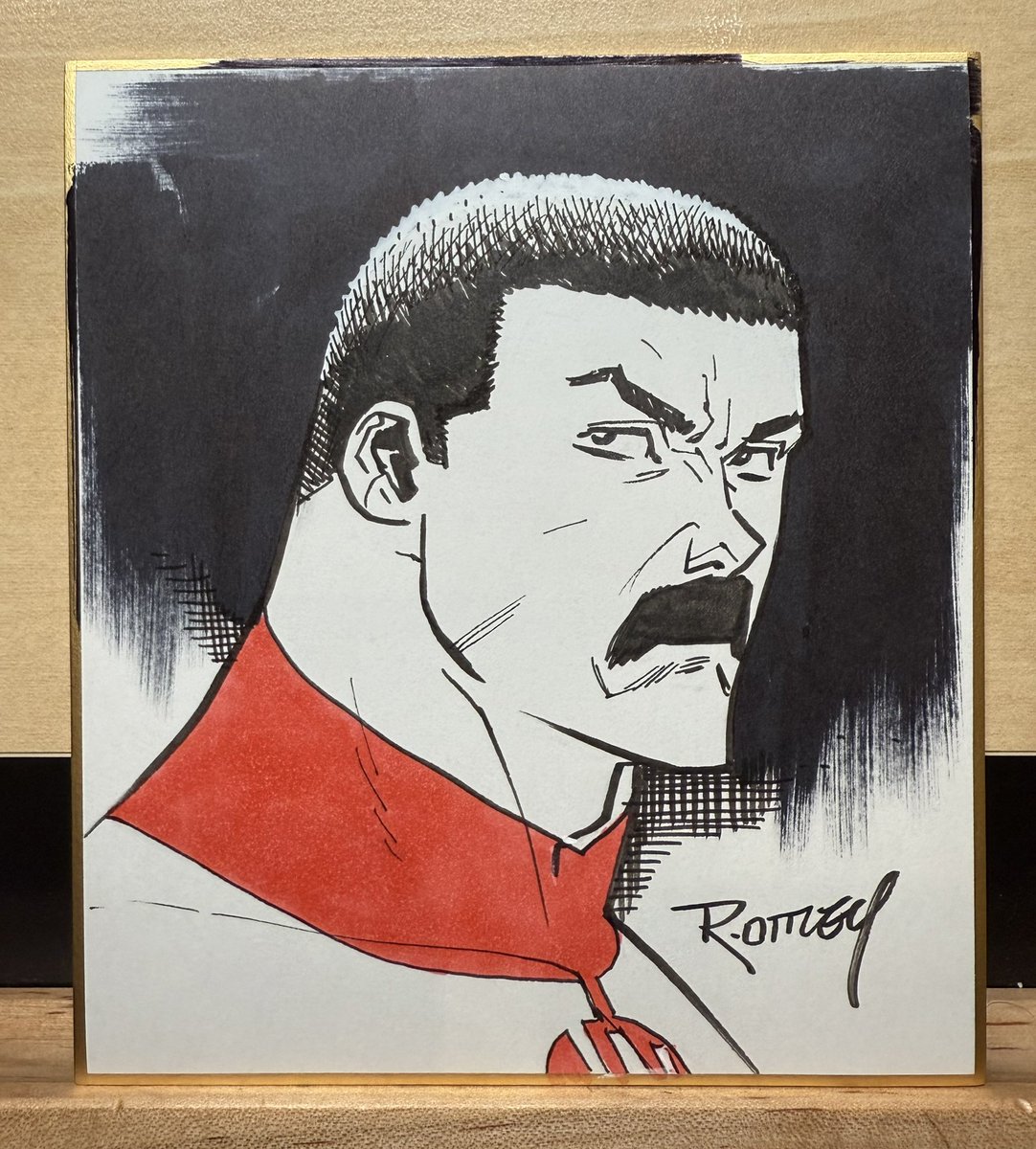 Another shikishi board sketch. Thragg.