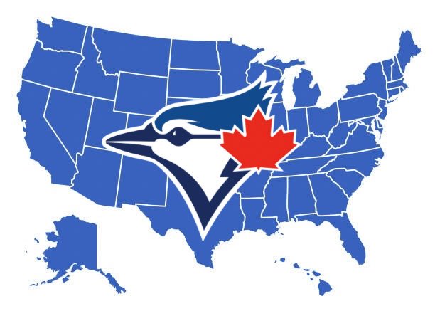 A map of who America is rooting for in the World Series
