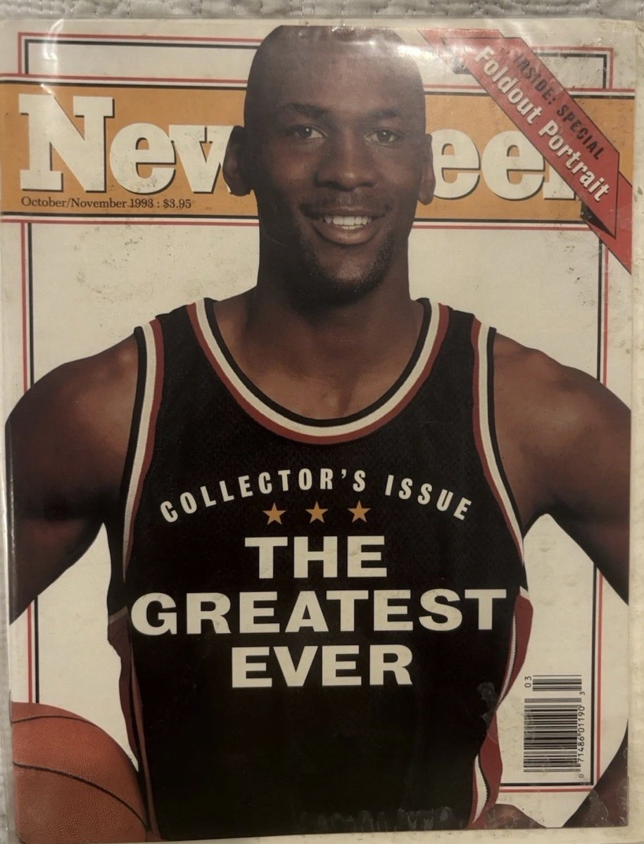 darrenrovell's tweet photo. On the newsstand the last time the Toronto Blue Jays played in the World Series (1993) https://t.co/af1a1rCVR9