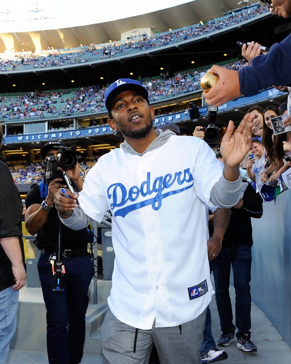 Need a Kendrick Lamar performance before a game this World Series at Dodger Stadium more than ever now.