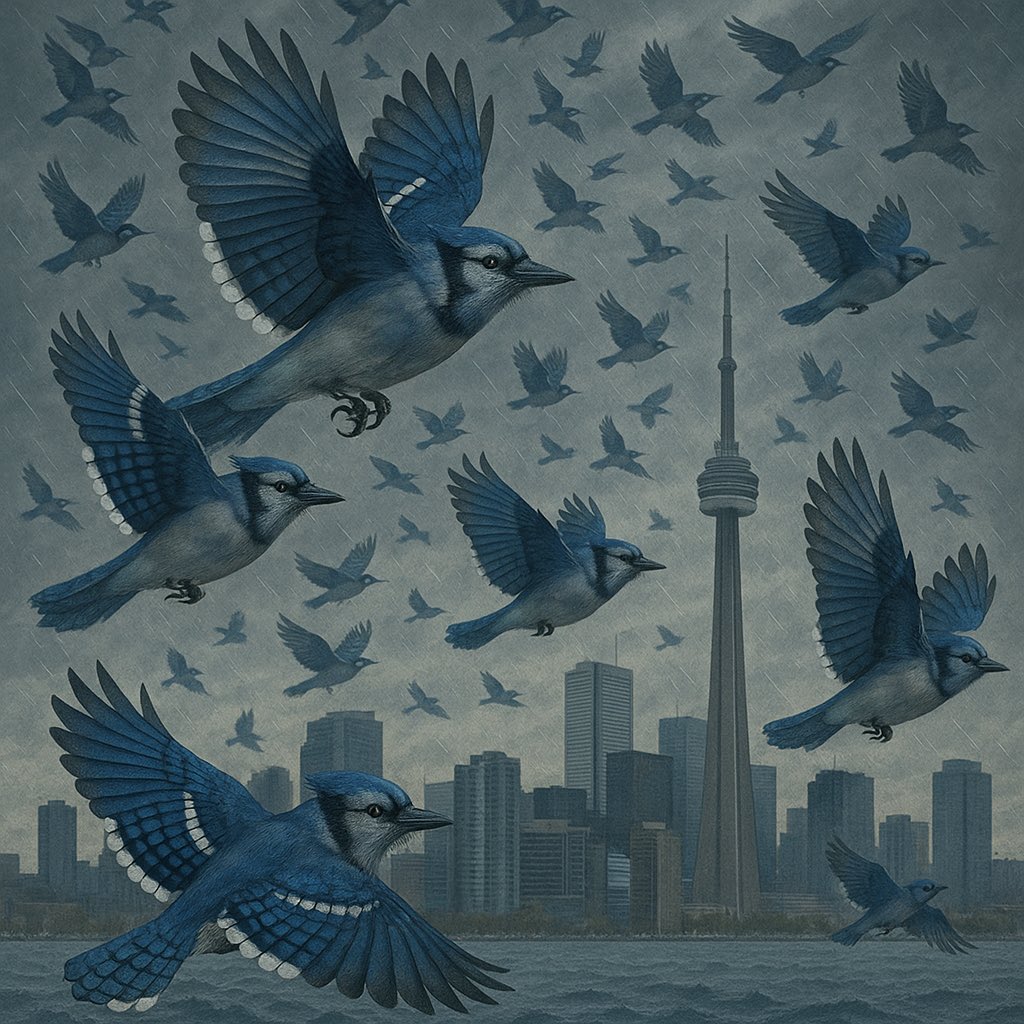 💙 BLUE JAYS WARNING ISSUED ⚾

We’re getting reports of an unusual storm overtaking downtown Toronto… and it appears to be a full-blown Blue Jays storm!?!

Witnesses describe the scene as loud, electric, and completely unstoppable as the Jays powered their way through Game 7 of