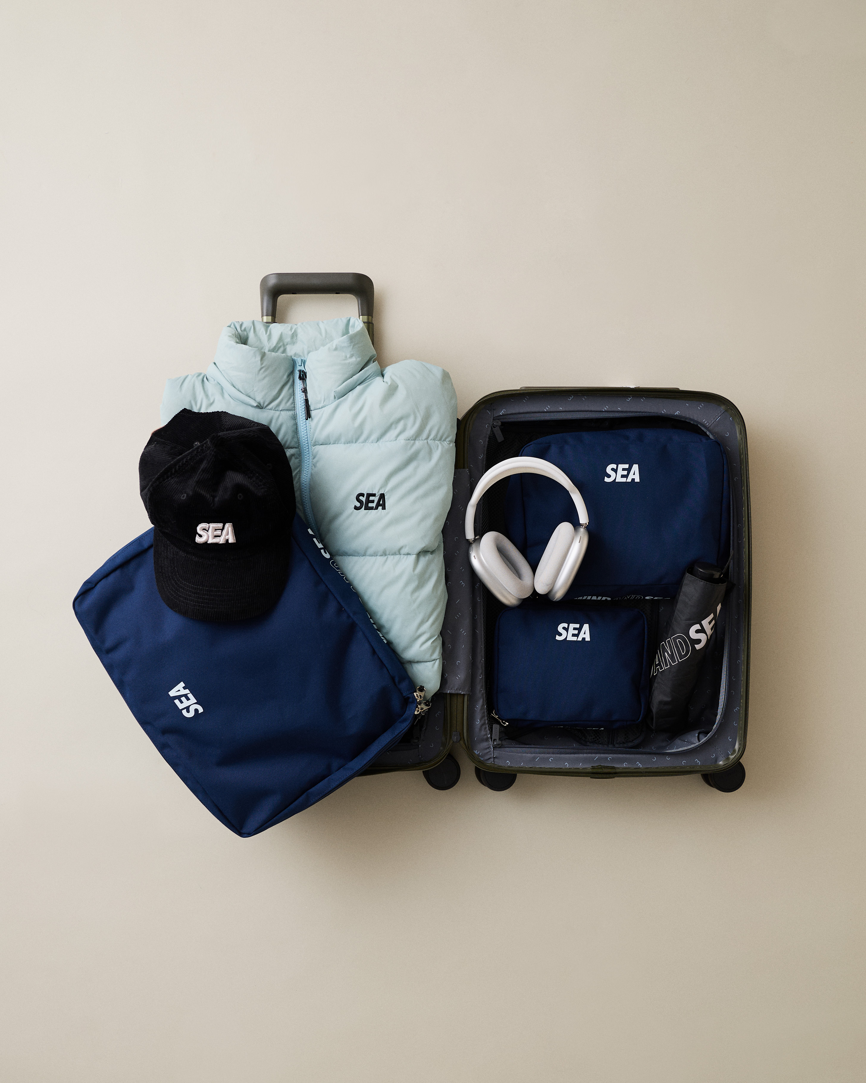 wind and sea TRAVEL PACK WIND AND SEA backpack x EASTPAK nylon