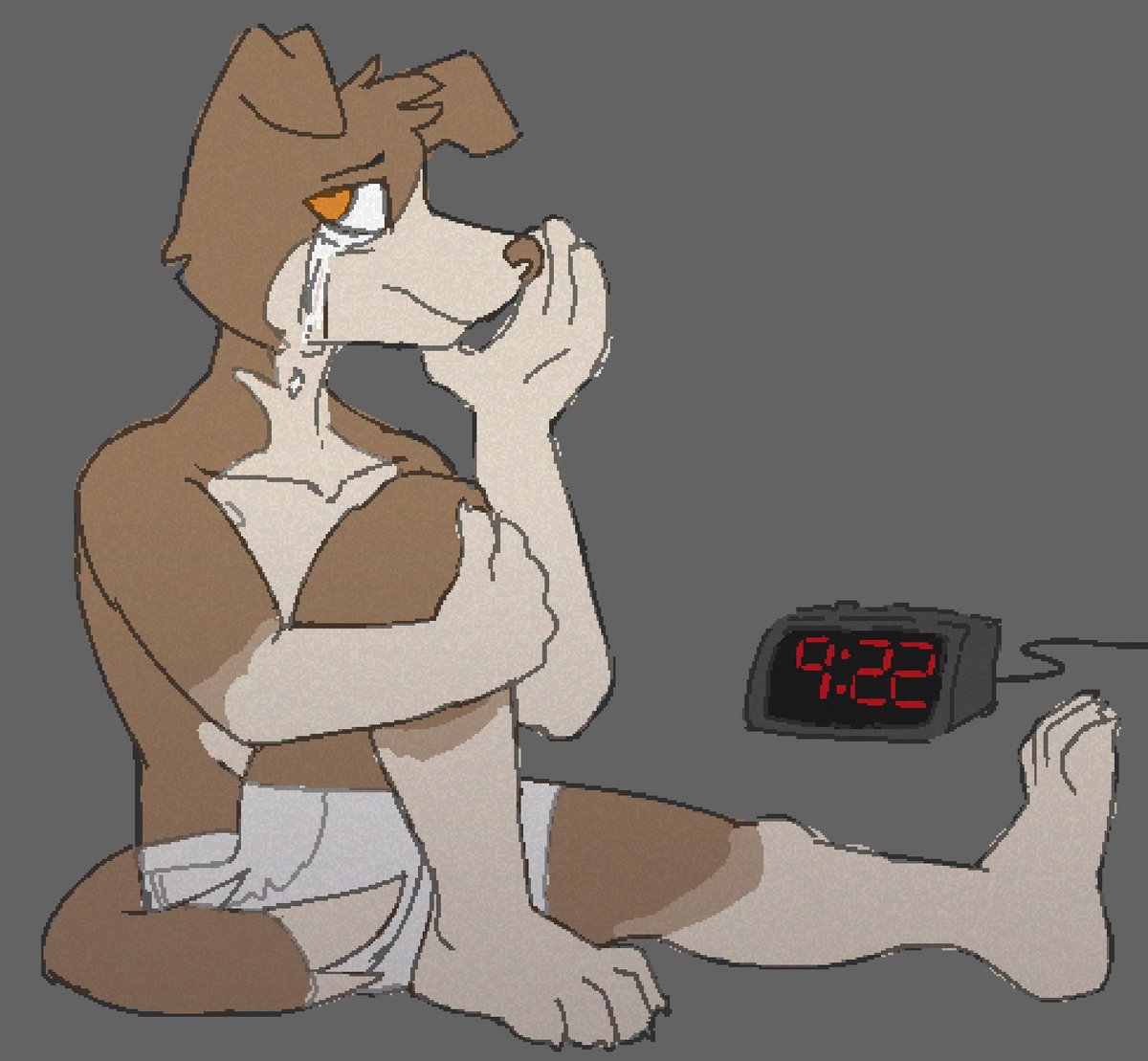 Chrismono_'s tweet photo. fanart of visual novel 9:22 by cockhole https://t.co/Wb2AlqgaLs