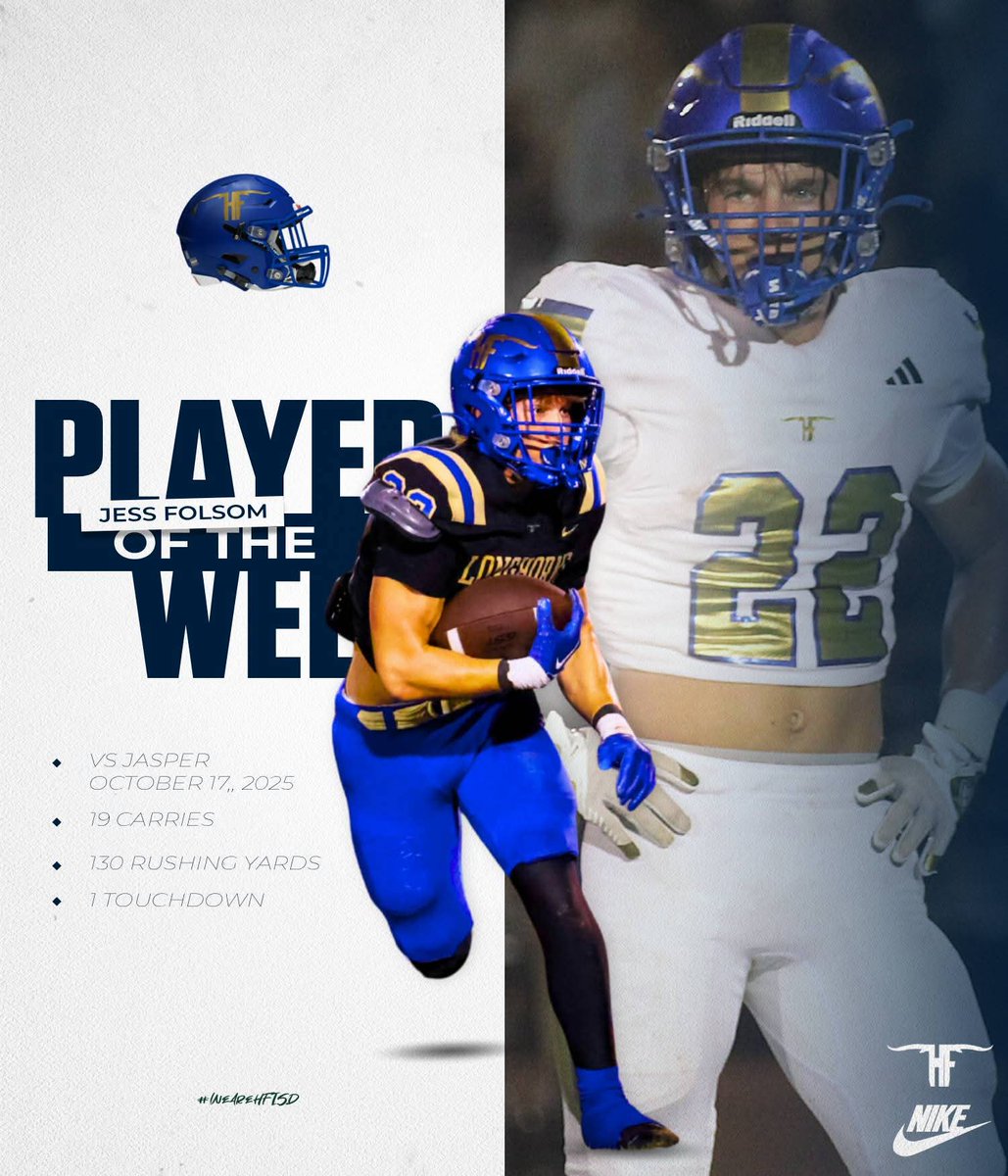 🏈 Have A Day!!!

High School Football
Top Performers vs. Jasper

📅 October 17, 2025

District
Final
Jasper 12
Hamshire-Fannett 35 

 🔥 Offensive Standouts

Blake Broussard – Quarterback
13/16 Passing
248 Yards Passing
16 Yards Rushing
4 Total Touchdowns
🧵
<a href="/Dwayne_Long18/">Dwayne Long</a>