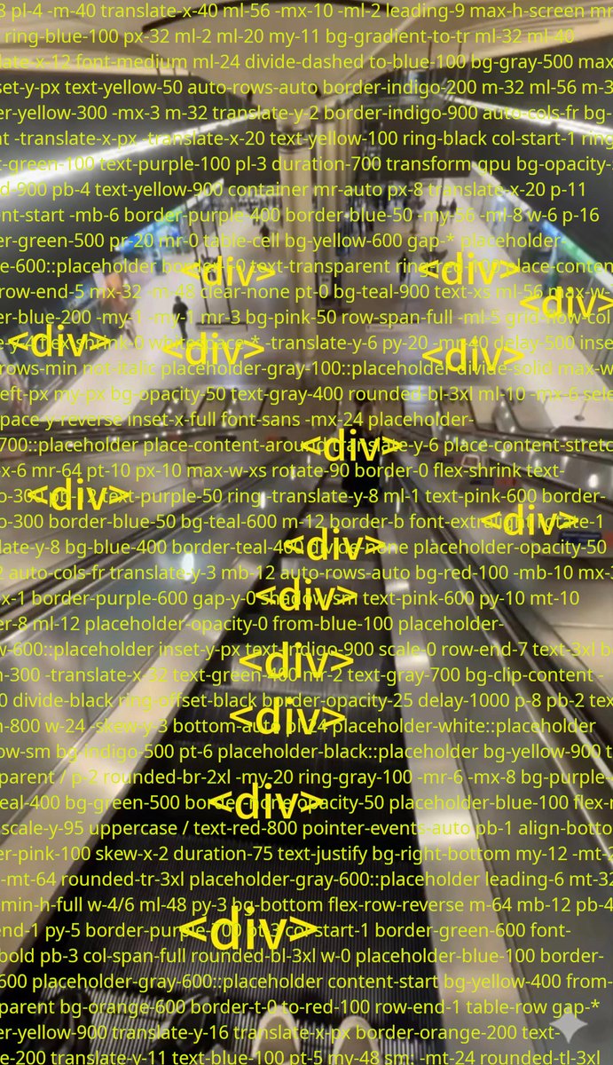 frawaurhts's tweet image. How a tailwind dev sees the world
