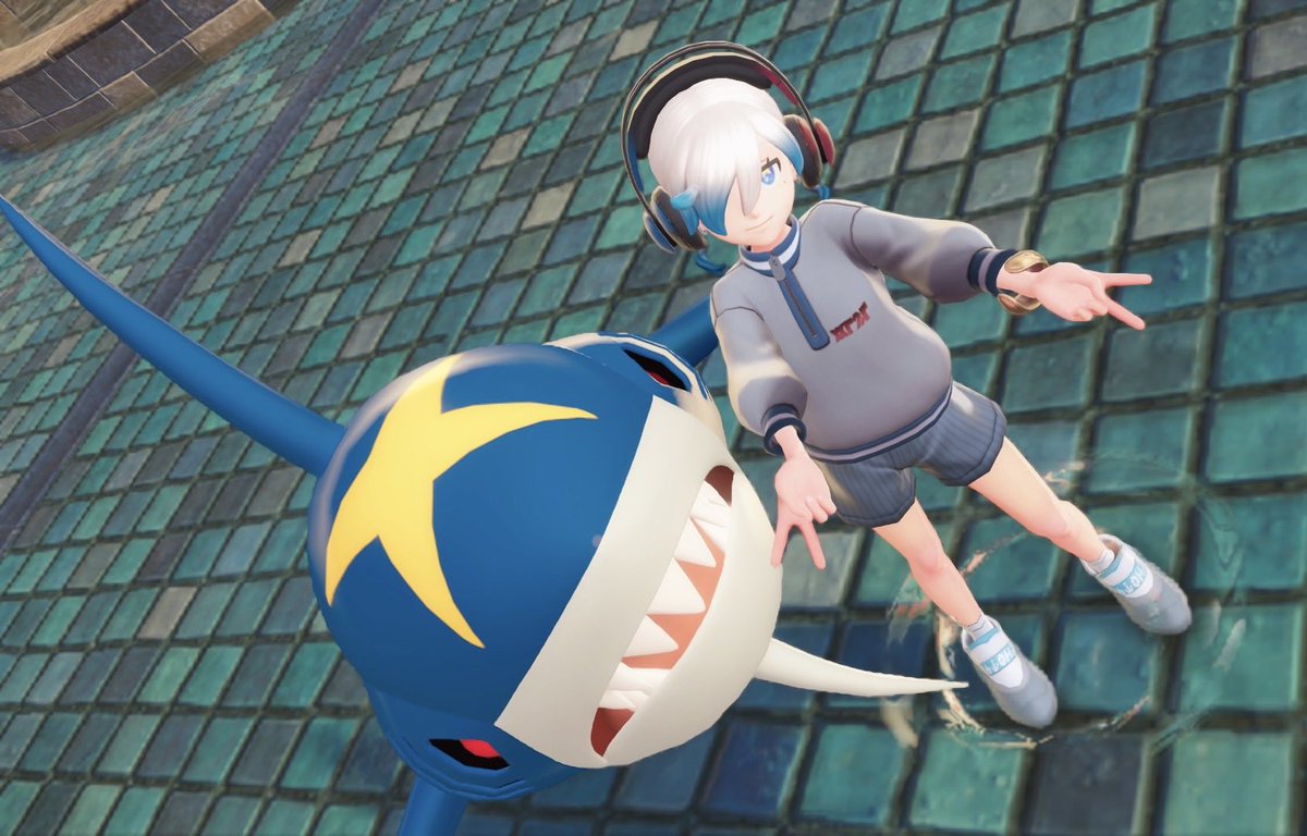 どこぞの元ホロメンなサメ系VTuberみたいな子、発見！二枚目の