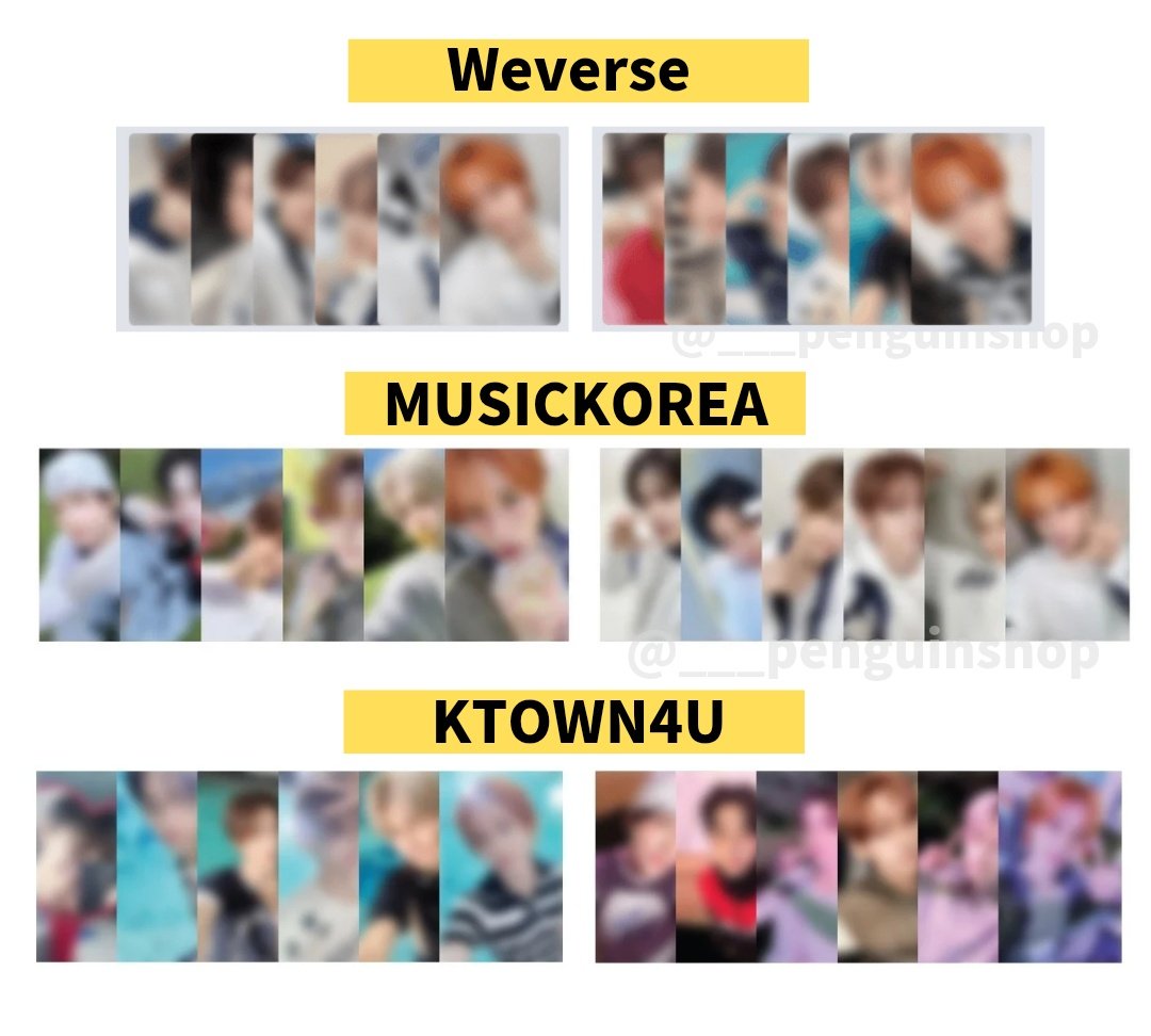 TWS playhard ktown4u ラキドロ2.0 トレカ 6枚セット A Kpop Planet