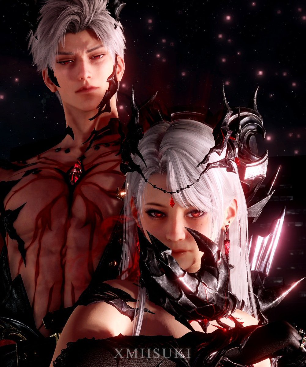 xmiisuki's tweet image. The fiend and his sorceress 

#Sylus #LoveandDeepspace #wheredrakeshadowsfall