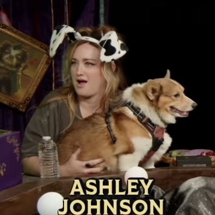 ASHLEY JOHNSON AND OMAR 🙂‍↕️