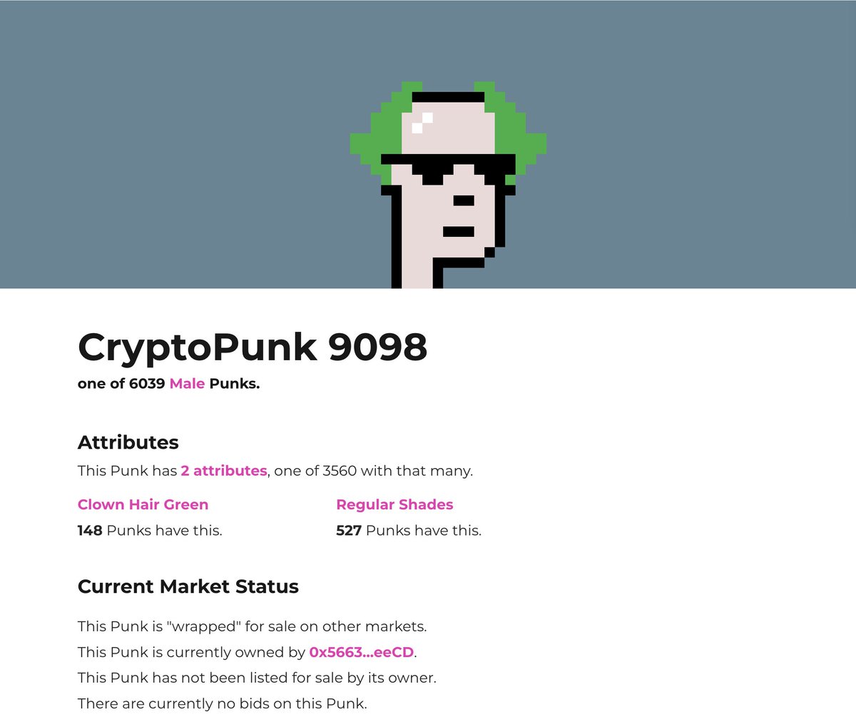 hongerfrogger's tweet photo. So I decided to DMOR on the wallets connected to @mickymalka and @ribbita2012 's punks and see if they end up lead to $TIBBIR and Micky. https://t.co/7jnmZsuC7Y