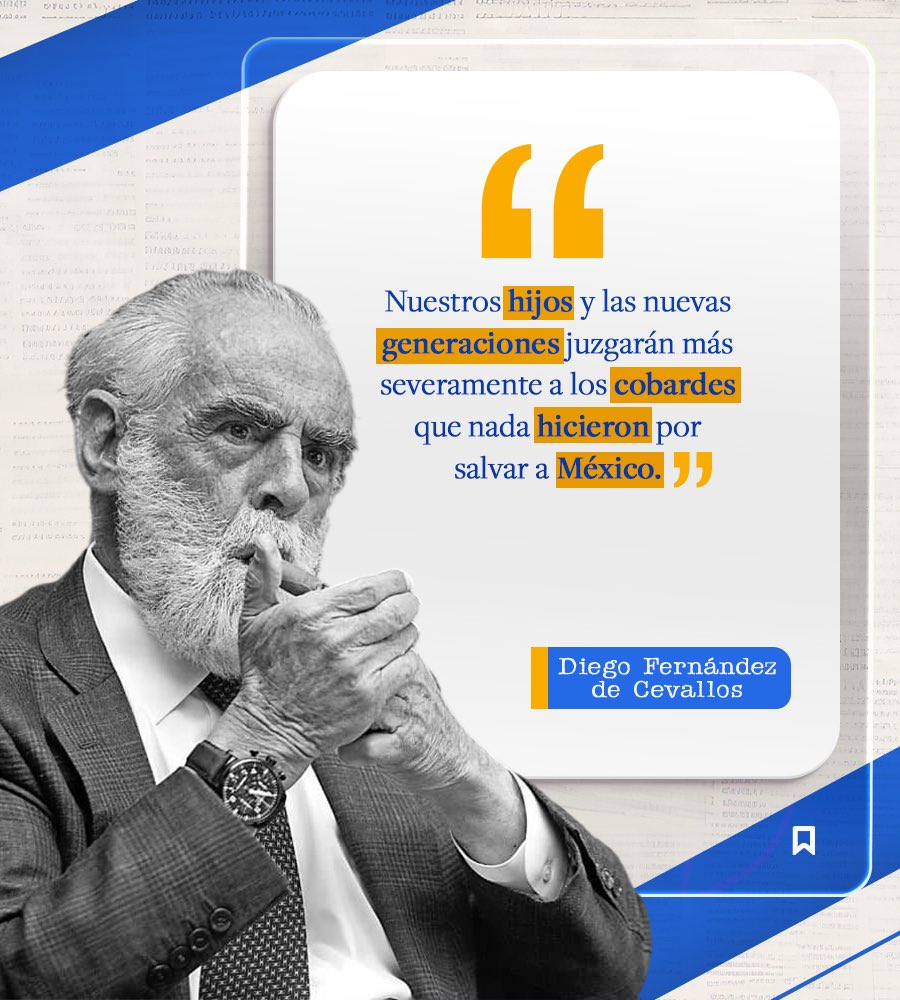 DiegoFC's tweet image. México no se salvará con adulaciones o silencios sino con apego a la verdad, inteligencia, trabajo y decencia. Te invito a leerla aquí: milenio.com/opinion/diego-…