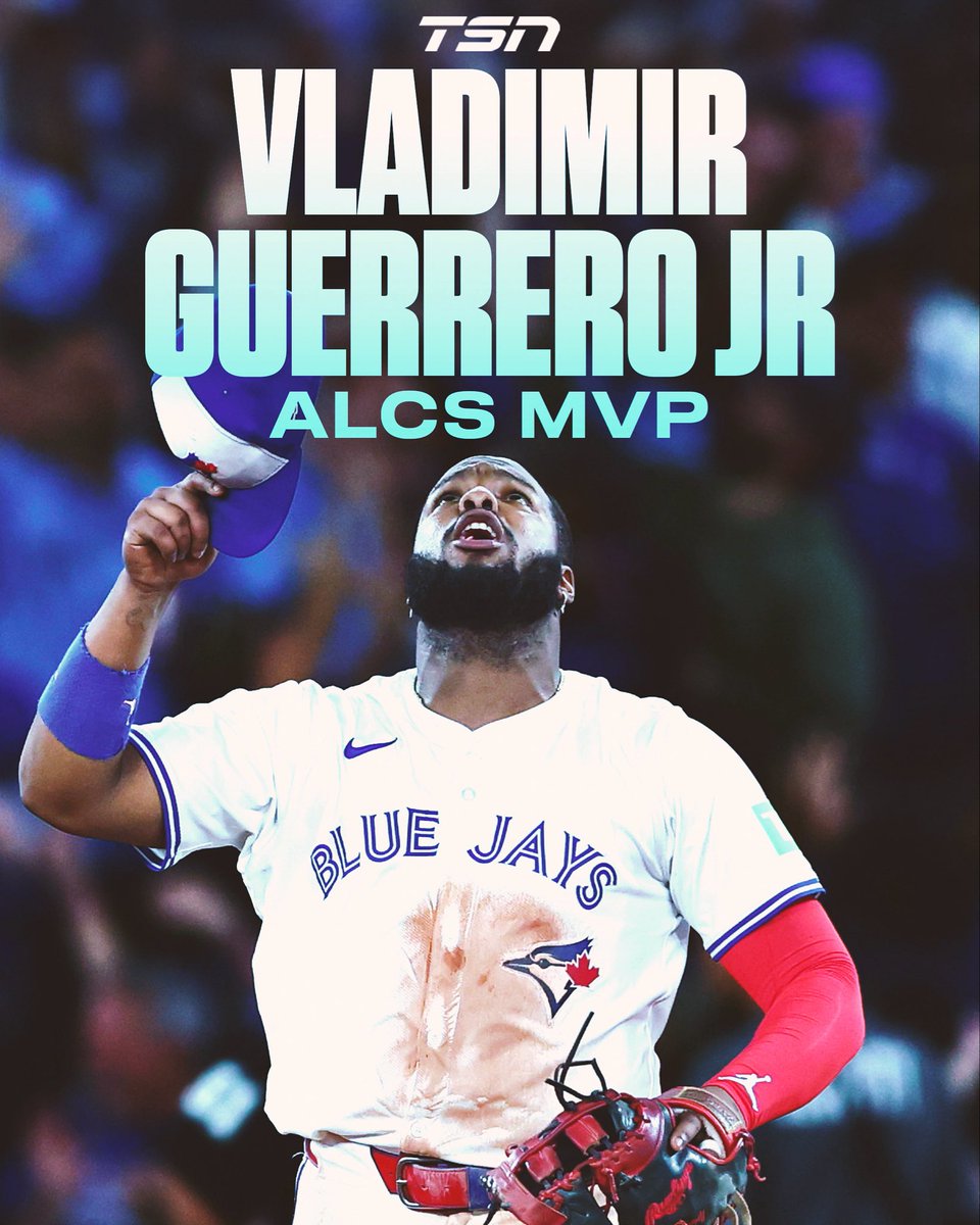 Your ALCS Most Valuable Player — Vladimir Guerrero Jr. ⭐️🏆