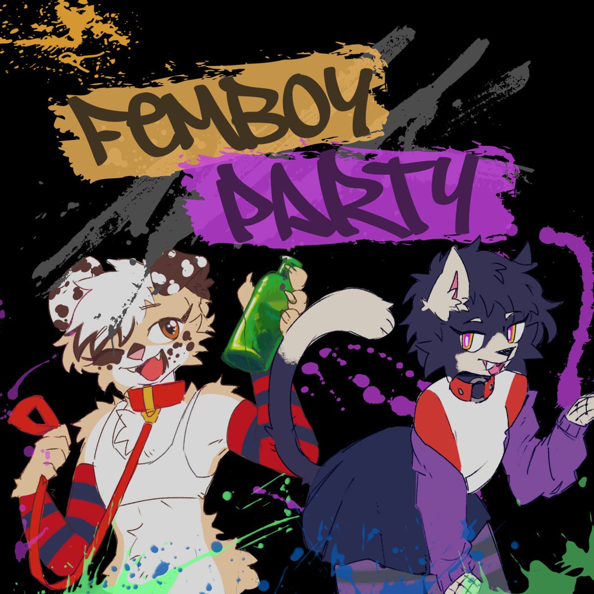 kei_darkeys's tweet photo. NSFW Femboy Party Room el Sábado 25 en Confuror!

Interesado~? Únete a mi grupo, sigue sus reglas y mira los mensajes fijados para recibir más información!

Link del grupo en los comentarios: https://t.co/6TD6HzXpwo