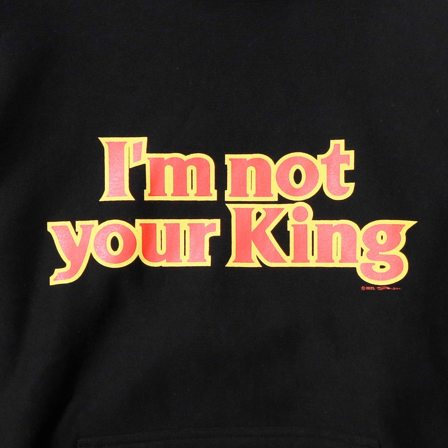 THE BONEZ I'm Not Your King Crown Tシャツ