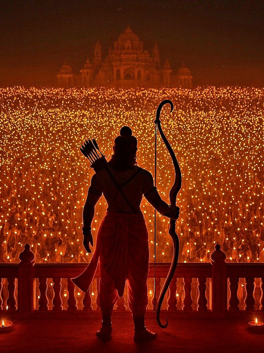 itzGunaa's tweet image. ஜெய் ஸ்ரீராம் 🙏🔥🪔🛕🕉️🚩
அயோத்தியில், 26.17 லட்சம் தீபங்கள் ஒரே நேரத்தில் ஏற்றப்பட்டதும், 2,128 பேர் இணைந்து ஆரத்தி செய்ததும் கின்னஸ் உலக சாதனைகள்...
Jai Jai Shri Ram 🙏🕉️🚩🚩