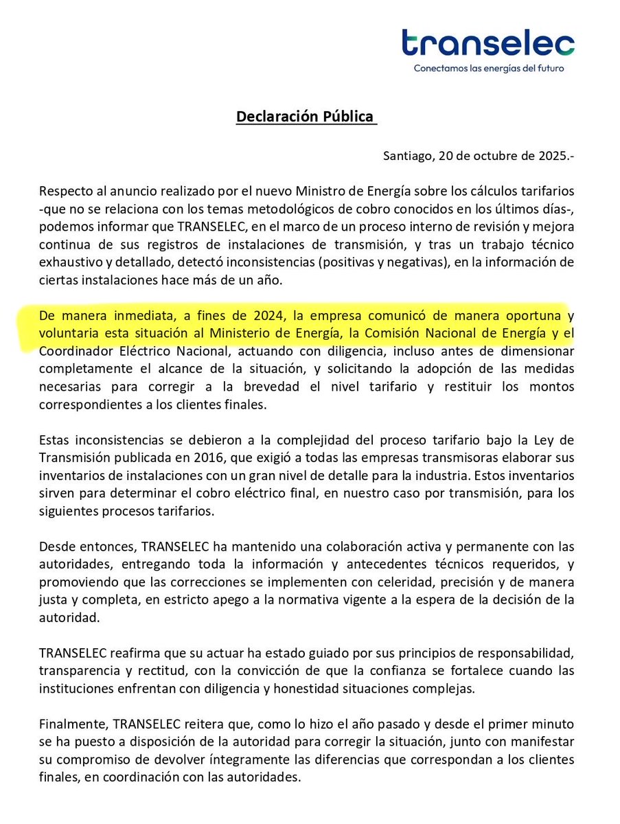 Gobierno nefasto 😡 
Hace 1 año que TRANSELEC informó sobre error en el cobro a todas las instancias correspondientes.
Gobierno de MIERDA
<a href="/GabrielBoric/">Gabriel Boric Font</a>