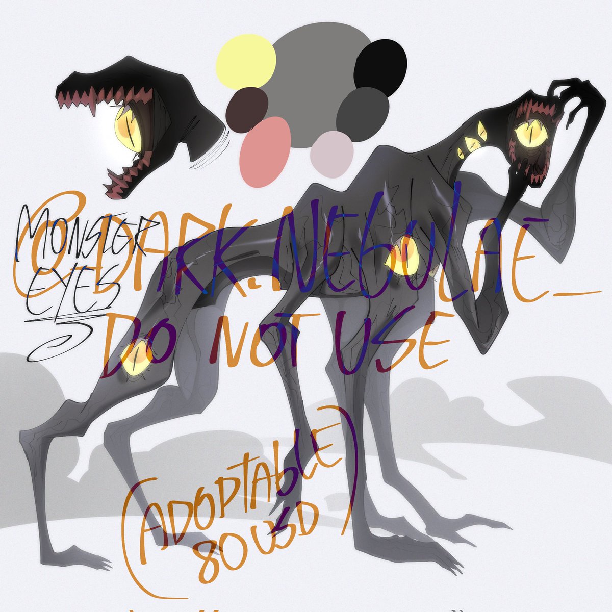 _darknebulae_'s tweet photo. Adoptable available! Dm for more info
#adoptable #ych #originalcharacterart https://t.co/YfZ6wSU7ax