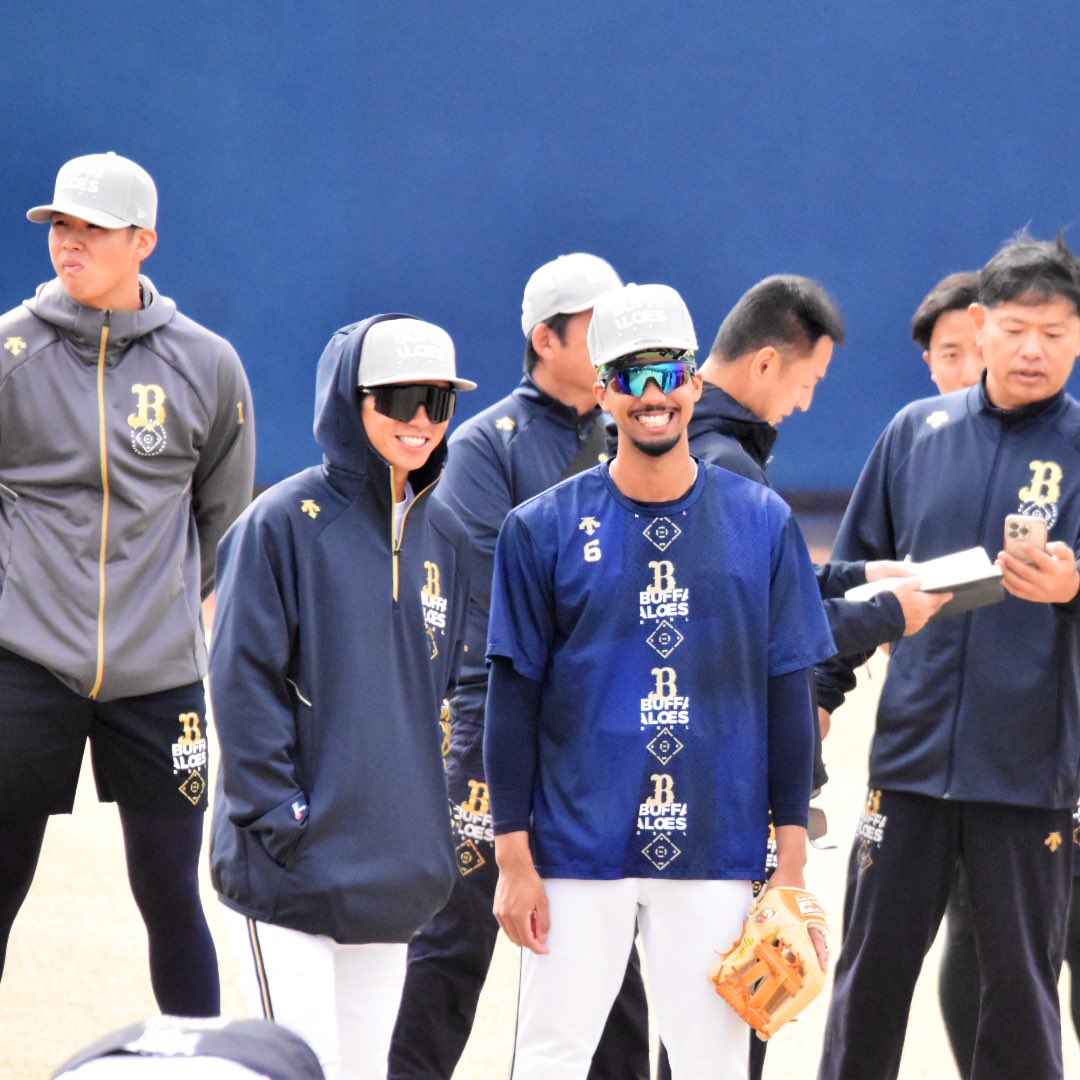 和やかムード

#Bs2025 #Orix_Buffaloes