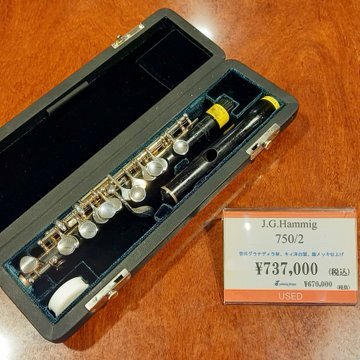 最終値下げ!ヨハネス・ゲルハルト・ハンミッヒ ピッコロ 750/2 美品 最終値下げ!ヨハネス・ゲルハルト・ハンミッヒ ピッコロ 750/2 美品