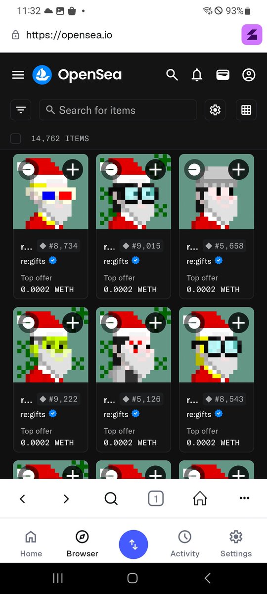 Christmas is coming...re:gifts floor swept.
<a href="/re_generates/">re:generates</a> holder here just chillin &amp; vibin.