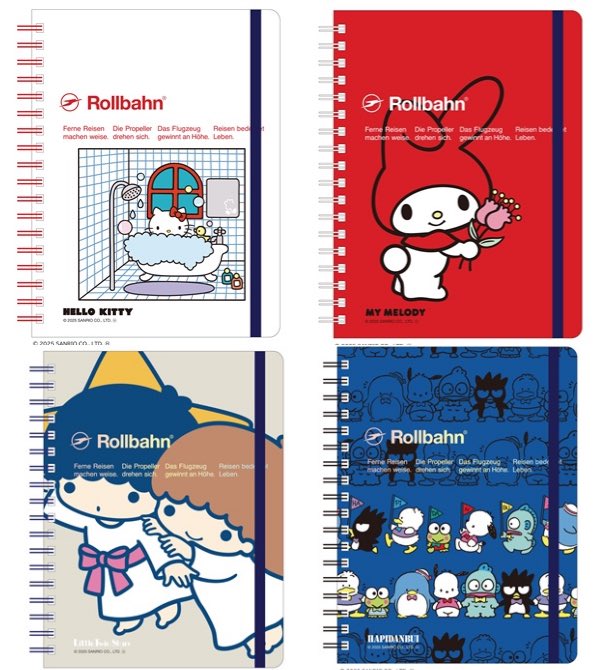 出遅れてもう売ってない…
赤いマイメロのノートが欲しい…