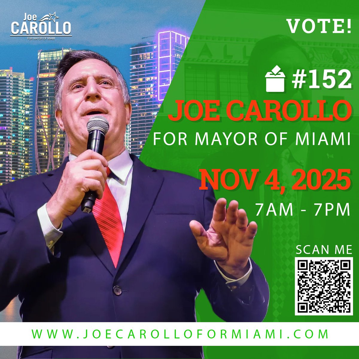 JoeForMiami tweet picture