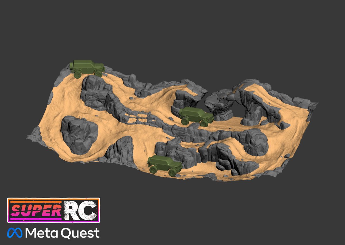 Gullie667's tweet image. Building a 3D-Printable RC Crawler Course

To celebrate the release of the RC Crawler in Super RC, our VR RC game, we&apos;re sharing 3D-printable assets for a real RC Crawler course to go alongside the in-game one launching in a few days.

More images of the build soon.   

Before…