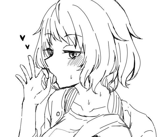 斜めからのアングル練習するか……➡️こいつ髪型難しいな……モフモフ感出ないぞ……➡️よし、いい感じに描けたぞ……➡️なんか……このアングルいいな……描き足すか……➡️…………………………………………………………………………………………… 