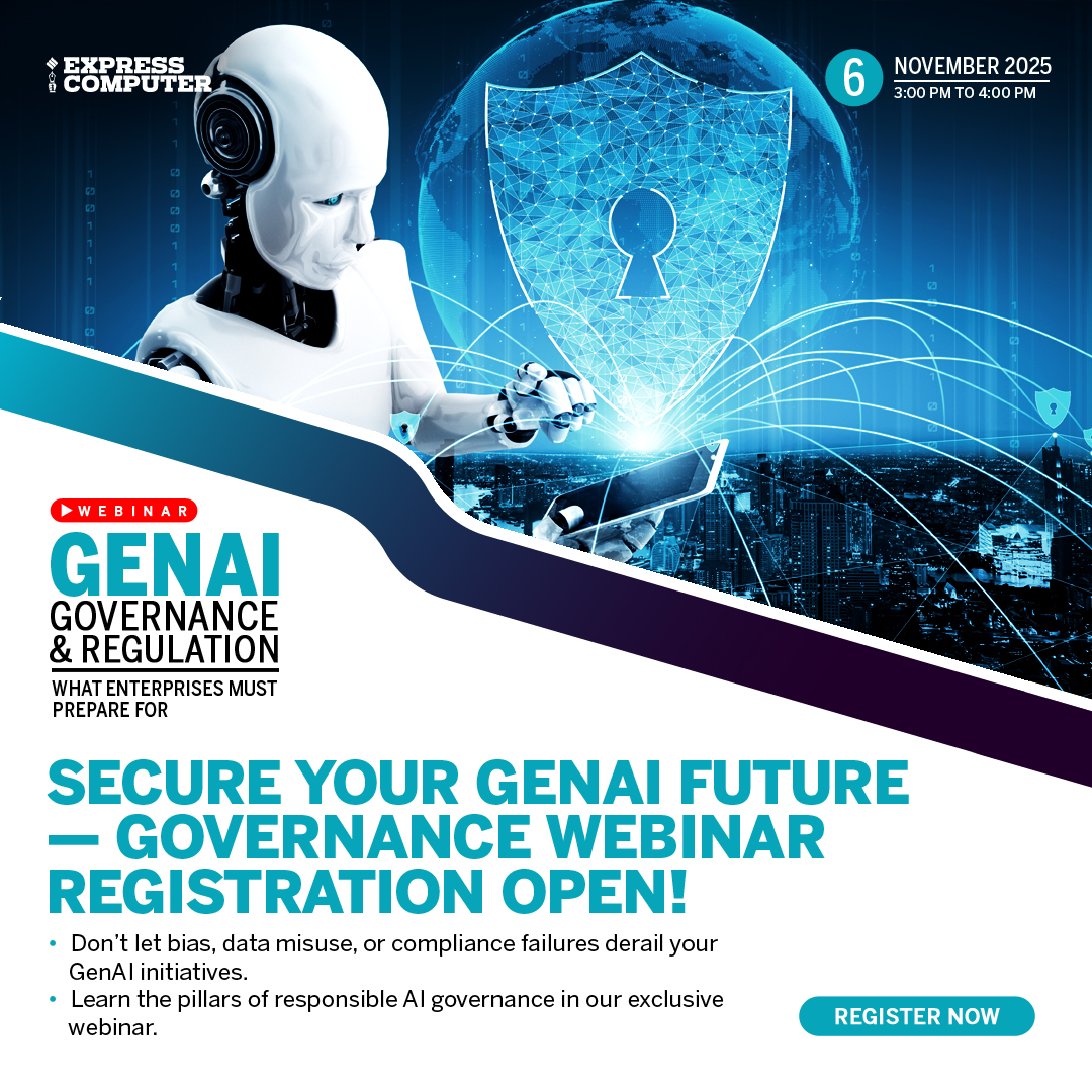 ExpComputer's tweet image. Secure Your #GenAI Future!
Join our governance #LiveWebinar - Gen-AI Governance & Regulation ~ What Enterprises Must Prepare For
📝 Register Now: t.ly/6genaiX
📅 Thursday, 6th November 2025
🕒 3:00 PM - 4:00 PM IST
@srikrp @NivedanPrakash @AparnaTawade