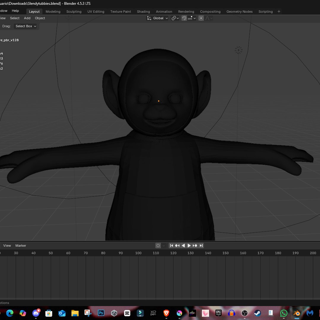 PaimaModels's tweet image. viendo modelos antiguos encontre este al que le hice un remesh extremo, esta HORRIBLE KJDSKJ, hora de hacerle retopologia para que quede un walten todo bonito 

#slendytubbies #slendytubbies3 #zeoworks #blender