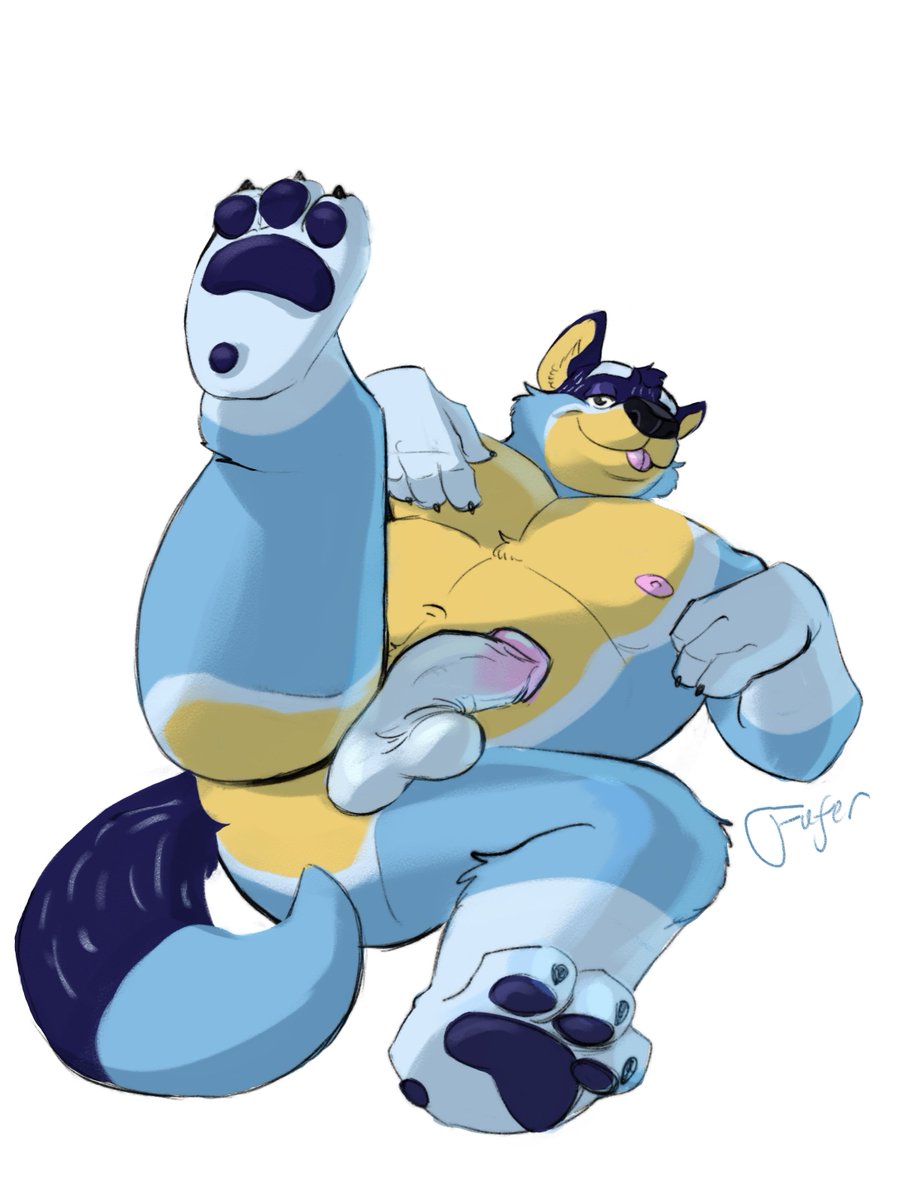 Some time ago i asked you guys who of Heeler brothers i should draw
You chose Bandit, and i forgot about this poll for a time
But now, here you go uwu
#furry #nsfw #furrynsfw