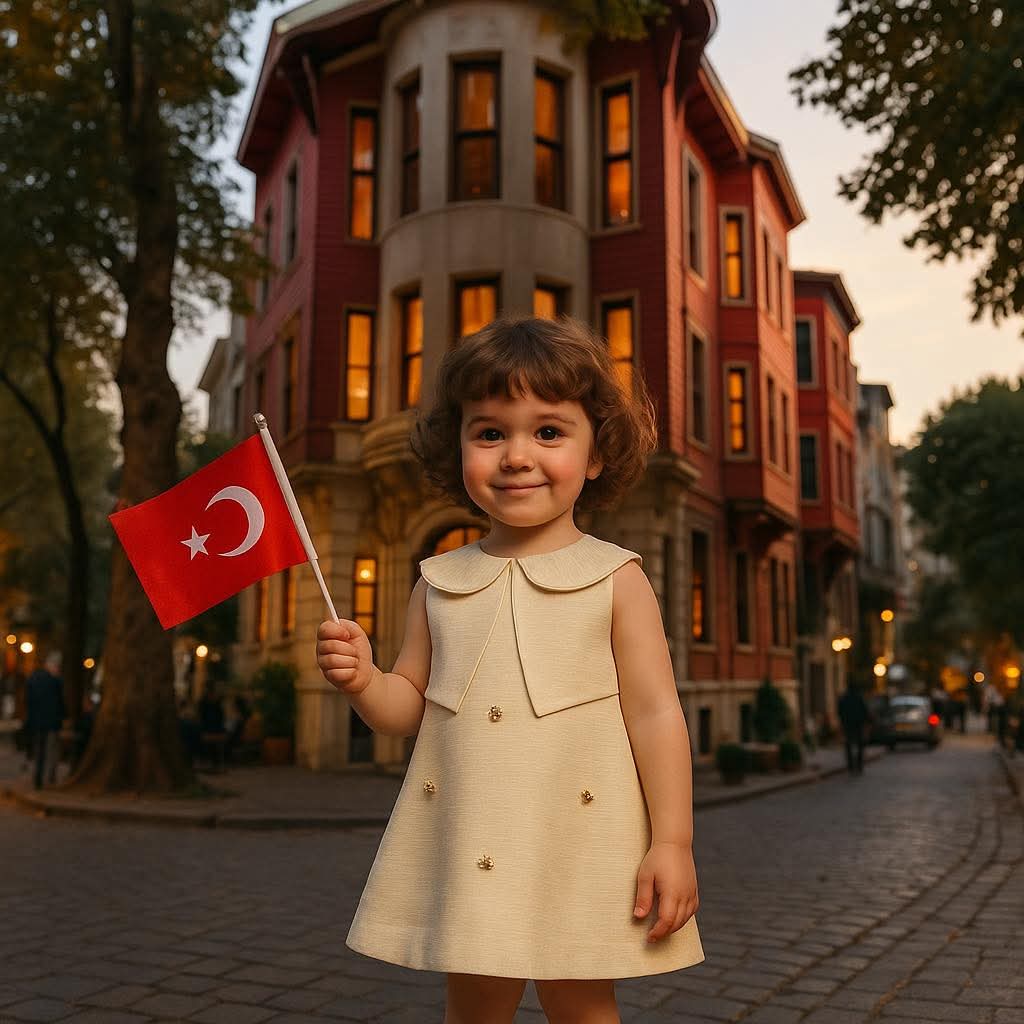 Günaydin 🇹🇷 Bayrak sevgisi en saf haliyle çocukların kalbinde.❤️