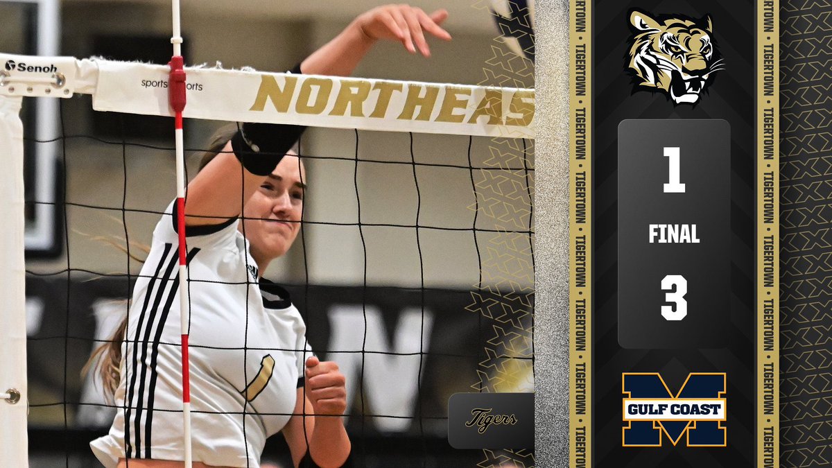 Northeast Tigers (@nemcctigers) on Twitter photo VB | FINAL: Gulf Coast 3, Northeast 1.
<a href="/NEMCCVB/">Northeast Volleyball</a> invites you to its final home match of the season on Wednesday against Southwest. Sophomores will be recognized at 4:50 pm with opening serve at 5 pm.
๐ฏ #TigerTown VB | FINAL: Gulf Coast 3, Northeast 1.
<a href="/NEMCCVB/">Northeast Volleyball</a> invites you to its final home match of the season on Wednesday against Southwest. Sophomores will be recognized at 4:50 pm with opening serve at 5 pm.
๐ฏ #TigerTown
