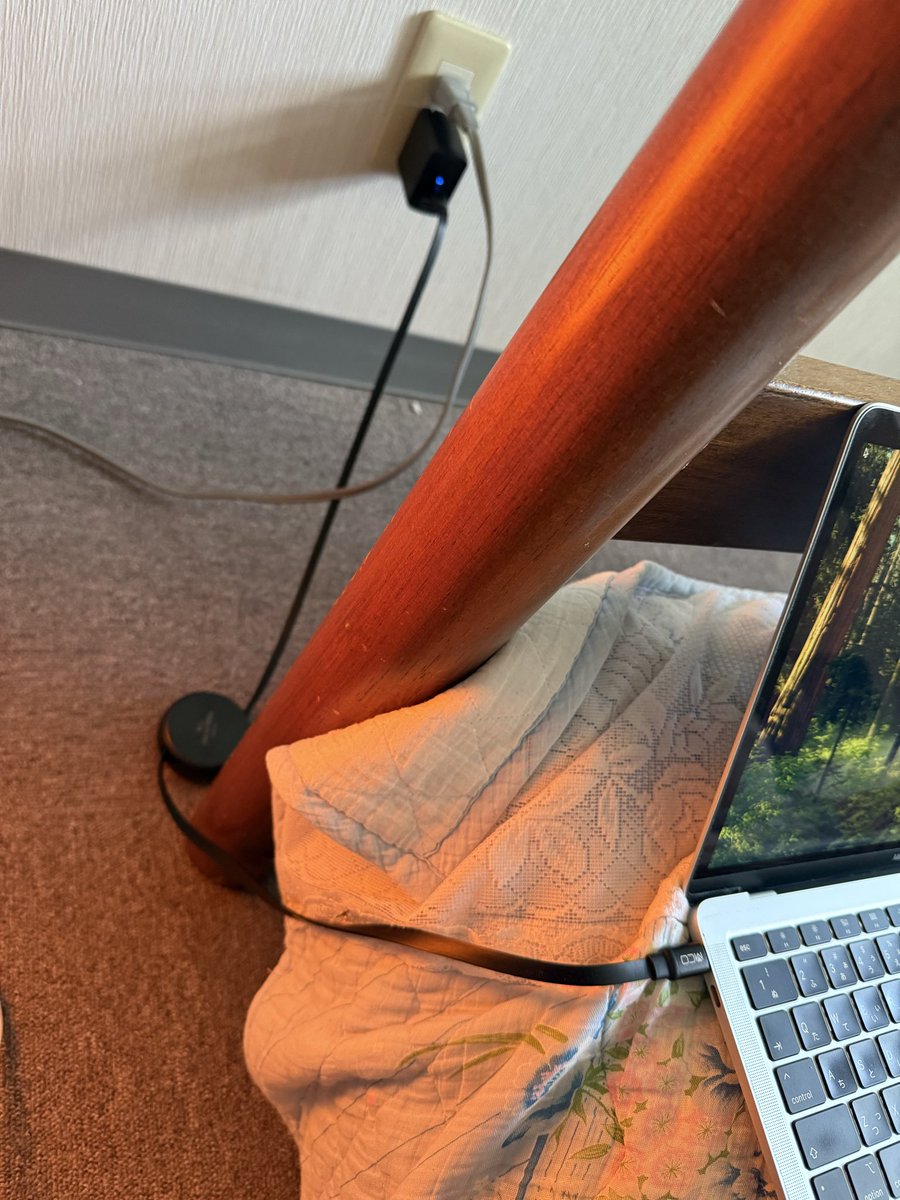 Osakana_Zigoku's tweet image. 接続完了🔌
からの起動！🤖

立ち上がった！✨️✨️

#MacBookAir