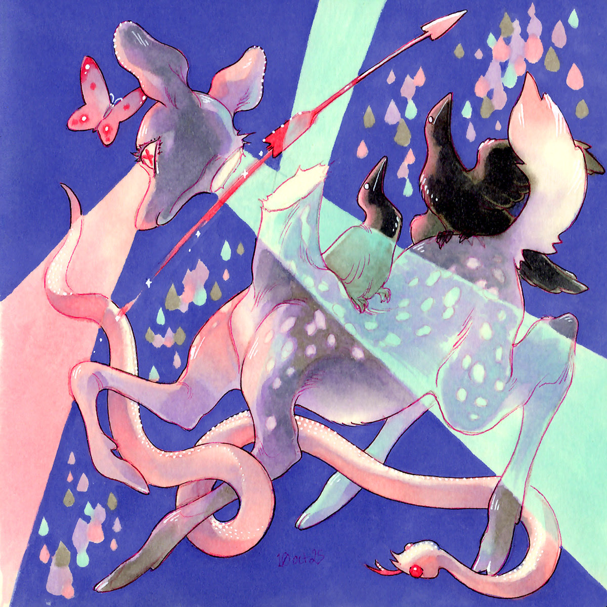 10oct - ‘burdens entangle’

(for ‘fucked up deertober’ by @ murderbeast on tumblr)