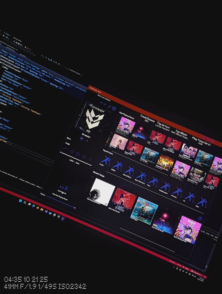 YBTopaz8's tweet image. Did something 😄
I just thought, I could create a mini window that will show when a song has lyrics, make it topmost.
I should try that when I wake up. 😄
#dotnetmaui