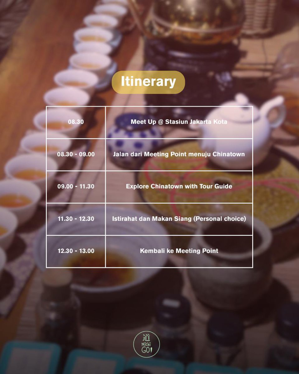 Another fun trip to the most awaited destination — Chinatown with Michigo 👭🏻💕

Date: October 25, 2025
Register: bit.ly/michigotripglo…
(open today at 19.00 WIB)

Available for 15 slots only!

Go and grab your slot Michigirls 😗🫶🏻

#girlstrip #michigirls #michigotrip