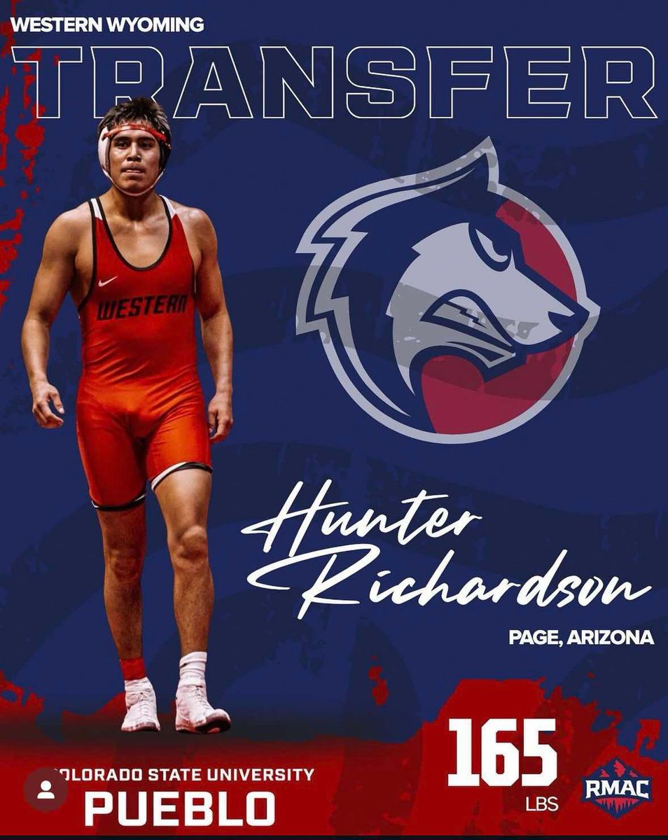 Congratulations to Hunter Richardson (Sicangu/Oglala Lakota/Navajo), out of Page, Arizona, who will join the Colorado State University-Pueblo wrestling team this season. He is a transfer from Western Wyoming.
#NativeAthlete #Sicangu #Oglala #Lakota #Navajo #CSUP