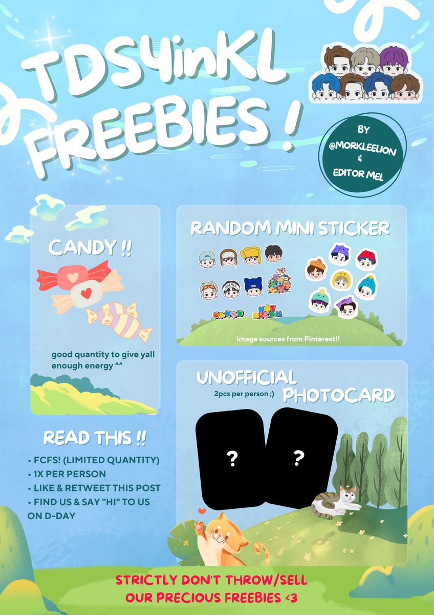 mairaa 🇵🇸 (@morkleelion) on Twitter photo freebies for #TDS4inKL by <a href="/morkleelion/">mairaa 🇵🇸 | slow reply 📌</a> & editor mel 💚
🗓️ 14 Dec 2025
⌚ TBA
📍Axiata Arena
please read the rules properly in the poster 👇🏻
see u on dec 😚🤟🏻 freebies for #TDS4inKL by <a href="/morkleelion/">mairaa 🇵🇸 | slow reply 📌</a> & editor mel 💚
🗓️ 14 Dec 2025
⌚ TBA
📍Axiata Arena
please read the rules properly in the poster 👇🏻
see u on dec 😚🤟🏻