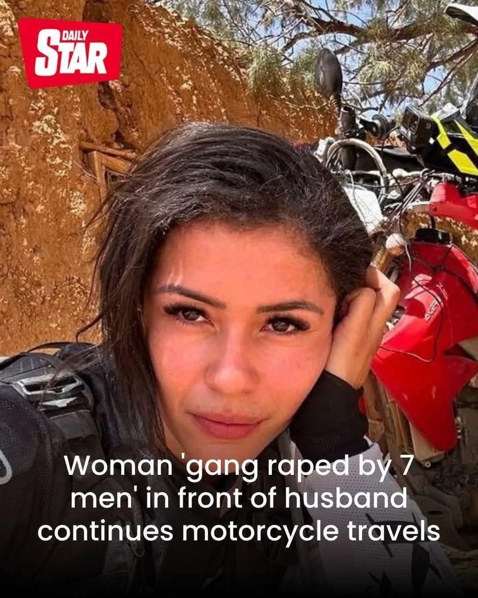 اس کا گینگ ریپ سات انسانی درندوں نے انڈیا کی ریاست جھاڑکھنڈ میں شوہر کے سامنے کیا
وہ موٹر سائکل پر ورلڈ ٹوور پر نکل ہوئے ہیں

 اس کی عمر 28 سال اور نام فرنانڈا ہے تعلق سپین سے ہے شوہر کا نام ونسنٹ ہے وہ 30 سال کا ہے

وہ دونوں جھاڑ کھنڈ کے ایک بیابان میں موٹر سائکلز کھڑی کرکے