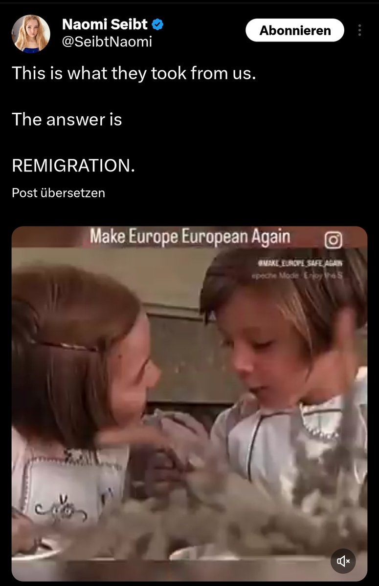 Guten Dienstag-Morgen an alle Antifaschisten! 🌹🙏🫶

Hier mal eine Analyse von dem Post von Naomi Seibt... 

Es ist erschreckend zu sehen, wie sich alles entwickelt. 

Nationalsozialistische Propaganda (Nazi-Propaganda) aus den 1930er-1940er Jahren nutzte häufig idealisierte