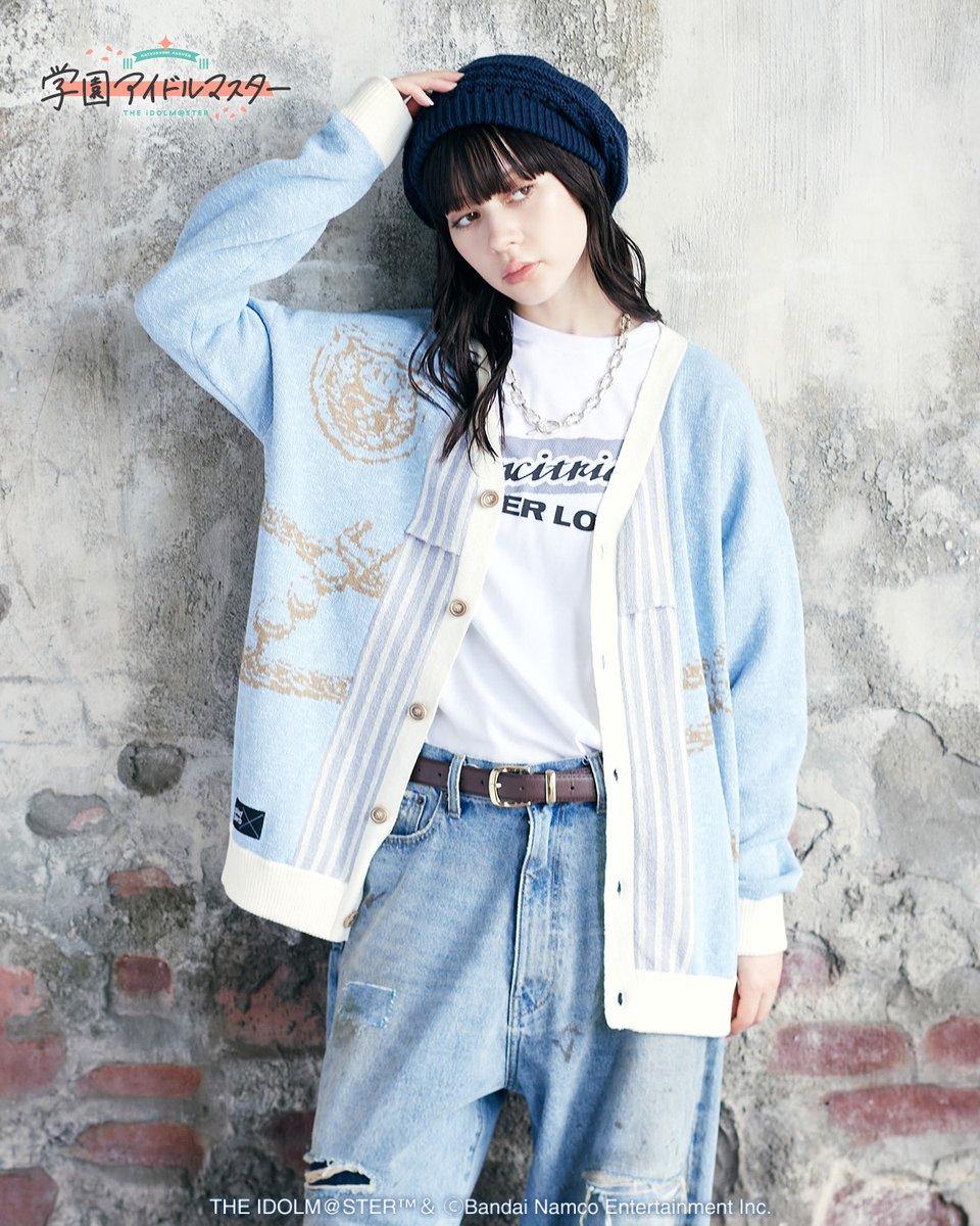 学園アイドルマスター × gladgarb】 Boom Boom Pow Cardigan ブンブン