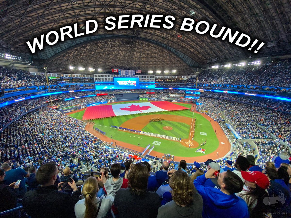 It’s finally happening again!!  After 32 years and for the first time in my lifetime, the <a href="/BlueJays/">Toronto Blue Jays</a> are going to the World Series!!  Can’t wait to see them on baseball’s biggest stage!!  Let’s go Blue Jays!! ⚾️🇨🇦⚾️🇨🇦

#BlueJays #WANTITALL #LightsUpLetsGo #WorldSeries #Toronto