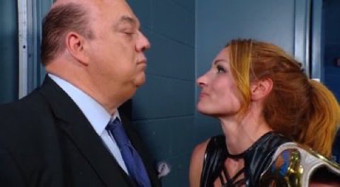 Paul Heyman went from the wiseman to the adorable oracle. 😂😂

#WWERaw