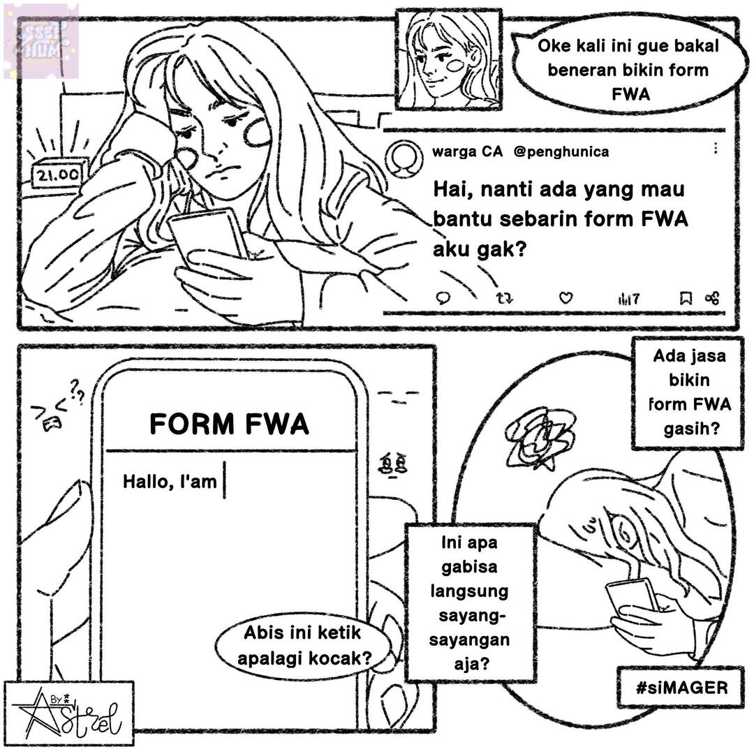 munvess's tweet image. -rl That &quot;apa gabisa langsung sayang-sayangan aja?&quot;