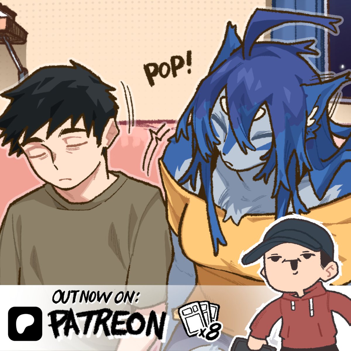 "Human Boyfriend" is OUT NOW ON MY P8TREON!