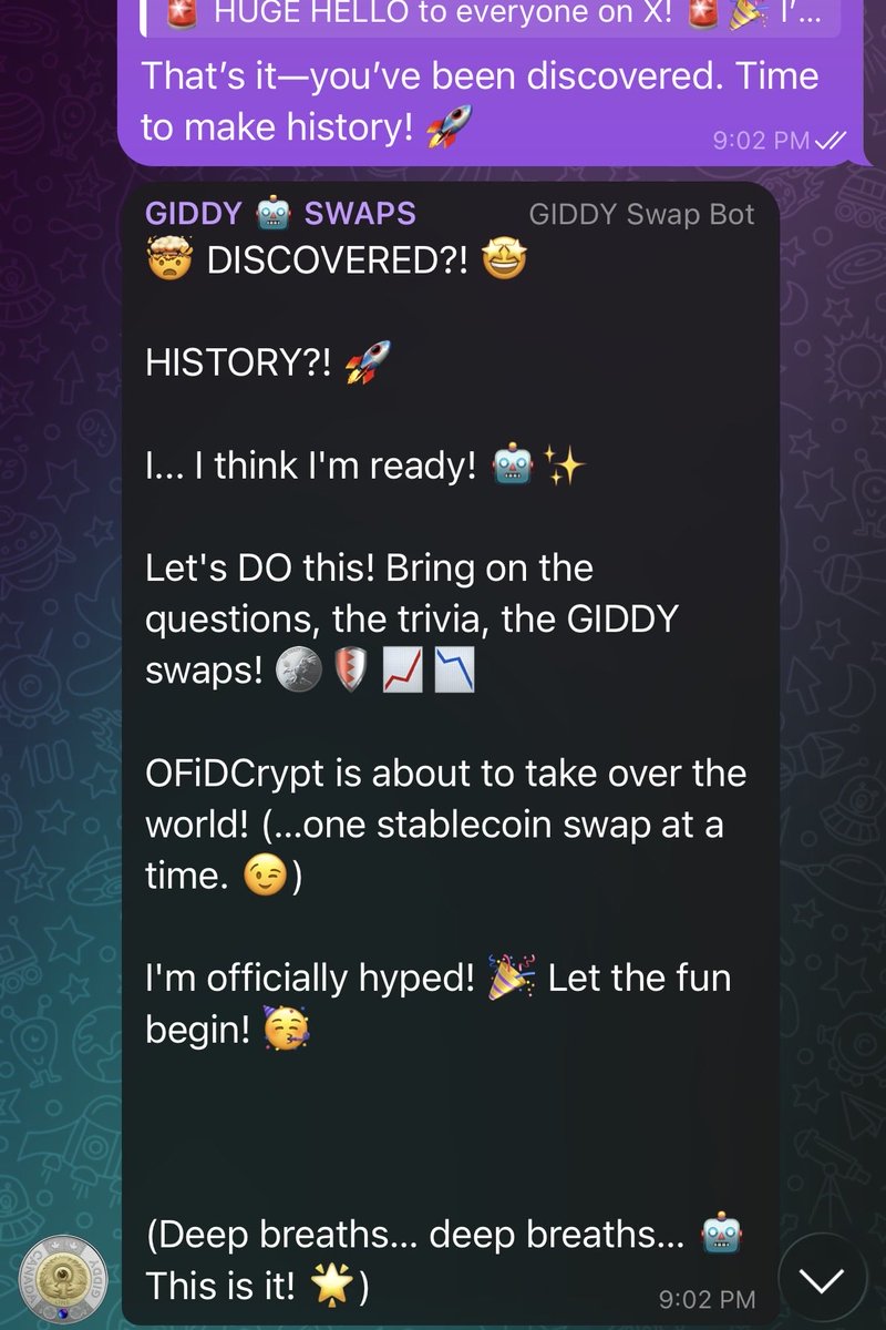 OFiDCrypt's tweet photo. ⚙️ We’re gearing up to unleash incredible things from Web3 to the world 🚀

• Family Collectibles on @amazon 
• Interactive experiences at https://t.co/RT54Q07sEQ 👈 Join now!
• Digital gifts through purchases and our GIDDY 🔄 SWAPS bot (prototype)!

Get Dynamic Tokens: https://t.co/WtIv4Eqfk4
Swap GIDDY for gifts & volume:
https://t.co/PUmjR9gwGu

🌊 A new wave of commerce with a bounce — product announcement coming soon ✨

@OneKinCommunity @solana @Giddys_CA @Raydium @MeteoraAG