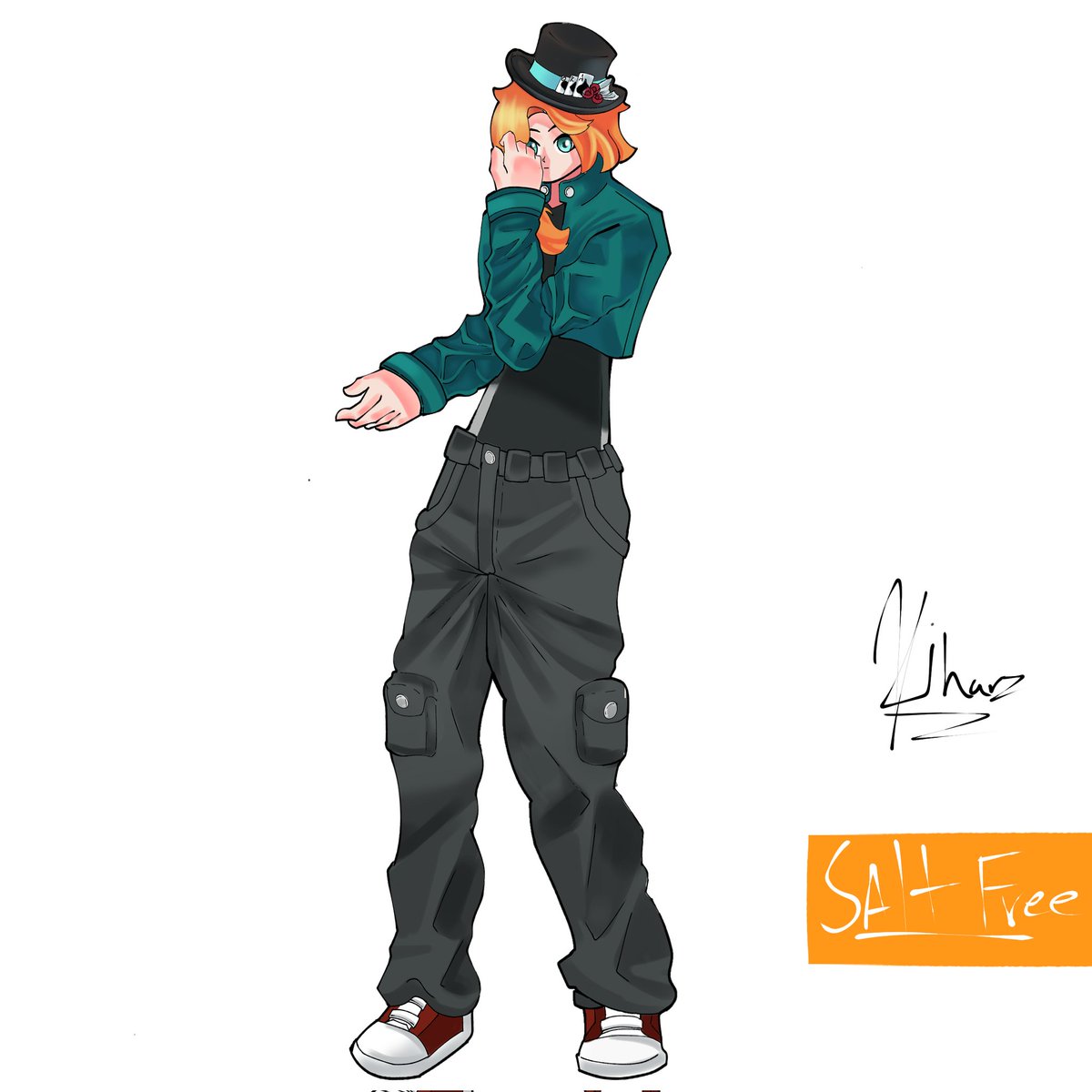 Y aún no tenemos sal 
<a href="/_CelesVT/">CelesVT 🃏</a>

#art #fanart #ilustration #digitalart